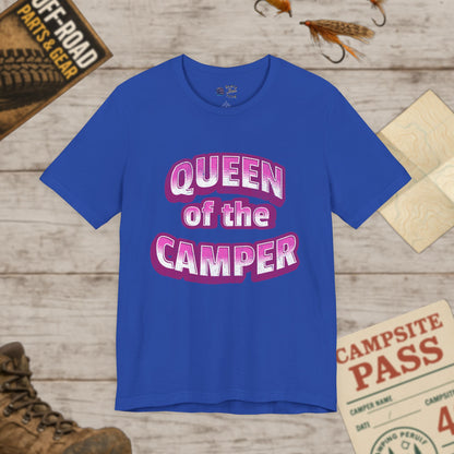 Queen of the Camper Unisex Jersey Tee Bella Canvas 3001