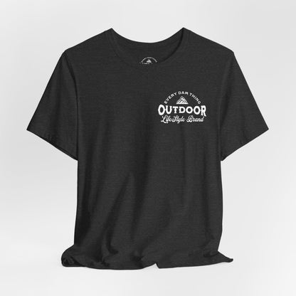 Pack It In Pack It Out Dog T-Shirt Front/Back Print