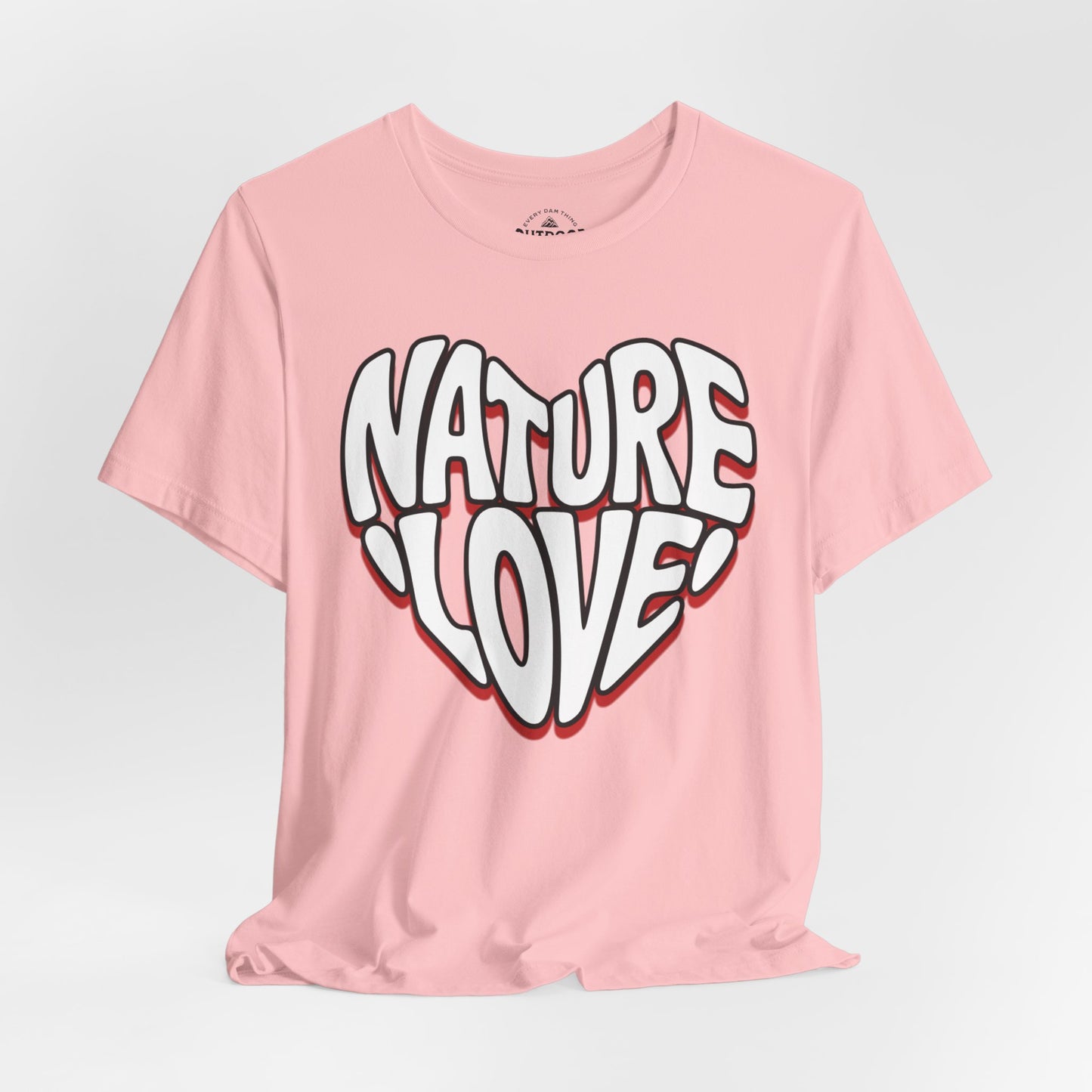 Nature Love Unisex Tee Heart T-Shirt
