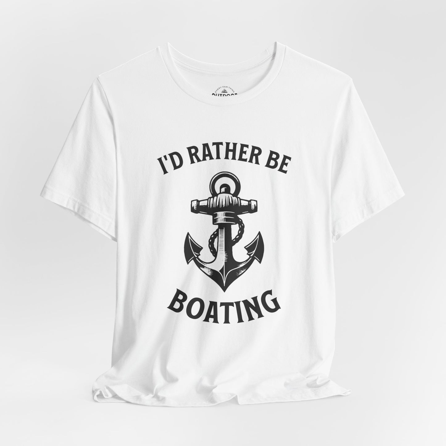 I'd Rather Be Boating Graphic T-Shirt