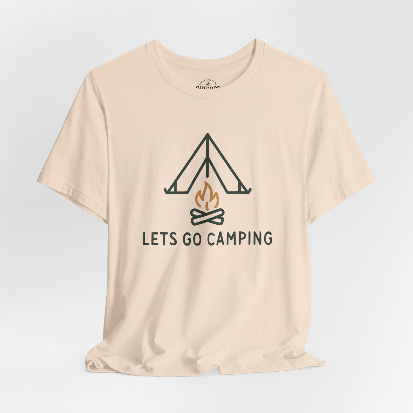 Lets Go Camping Graphic T-Shirt