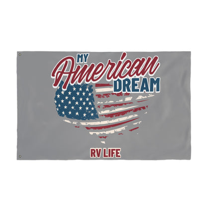 American Dream RV Life Double Sided Flag