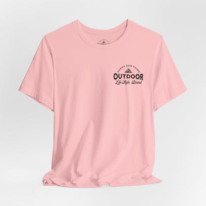 Pack It In Pack It Out Dog T-Shirt Front/Back Print