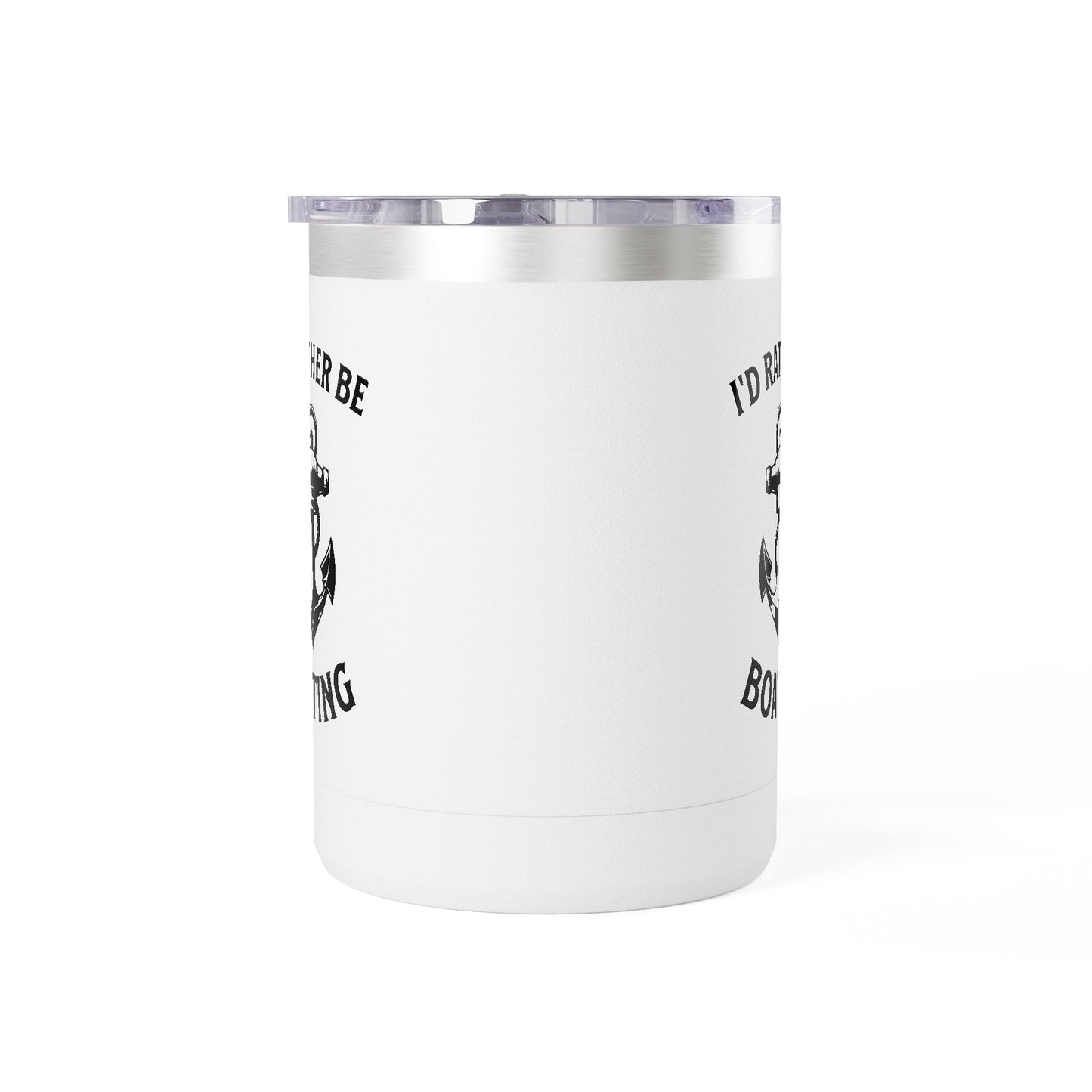 I'd Rather Be Boating 15oz Travel Mug Multiple Colors