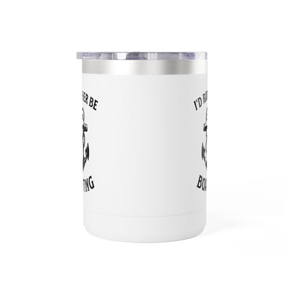 I'd Rather Be Boating 15oz Travel Mug Multiple Colors