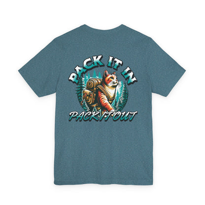 Cat Pack It In' Graphic T-Shirt