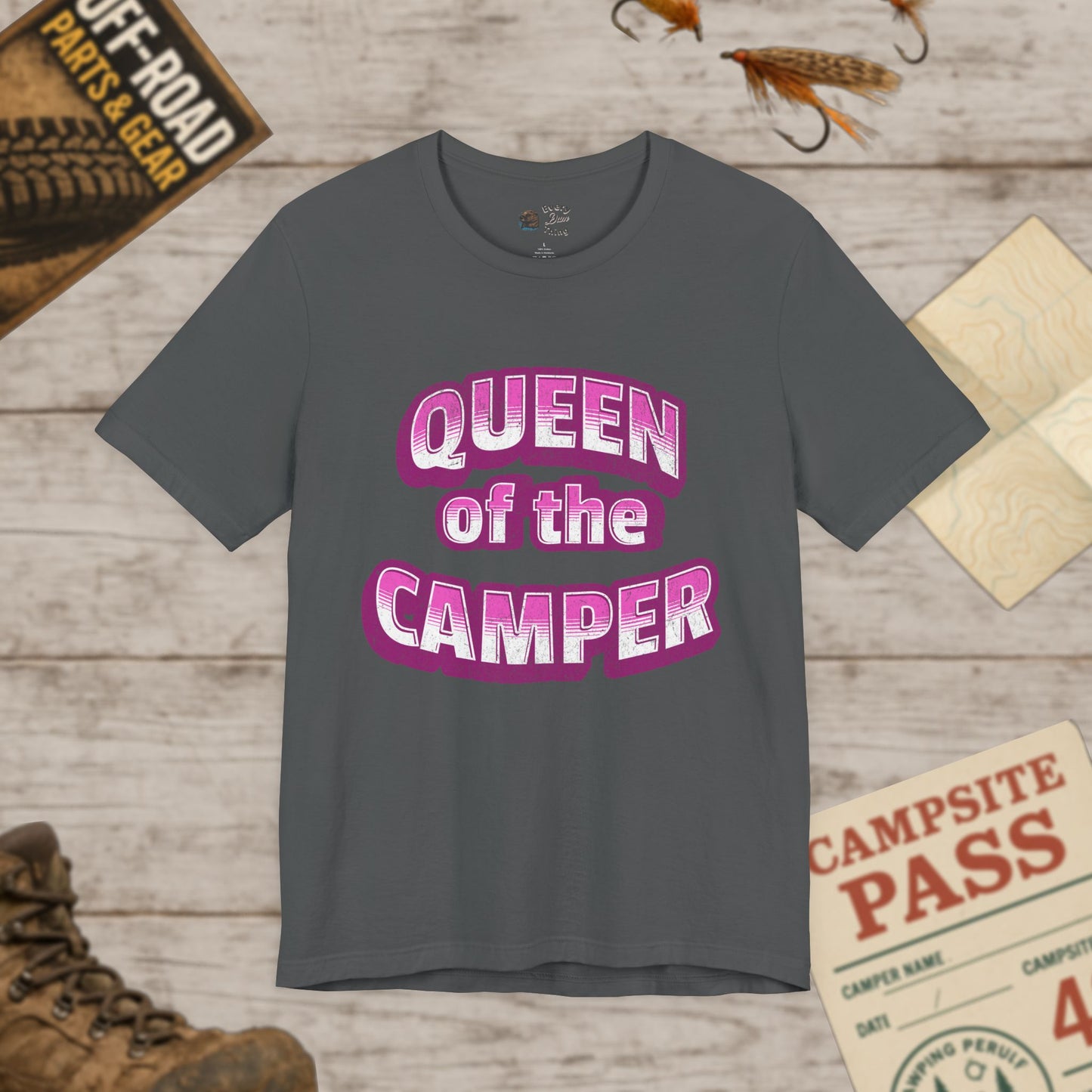 Queen of the Camper Unisex Jersey Tee Bella Canvas 3001