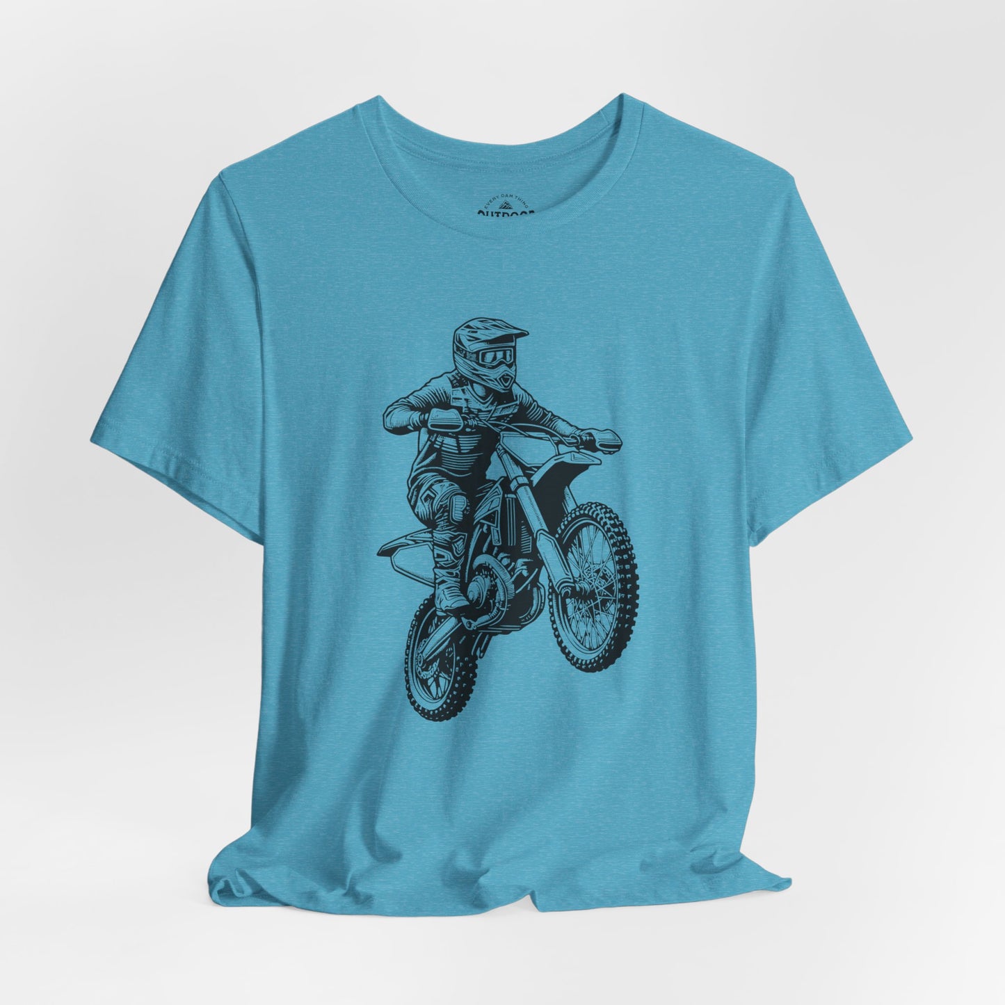 Motocross Dirt Bike Rider Graphic T-Shirt
