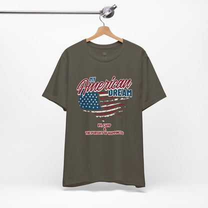 RV Life Unisex Tee - My American Dream Bella+Canvas 3001