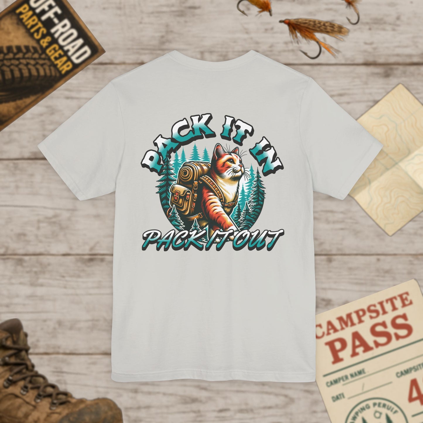 Pack It In' Graphic Unisex Tee Bella Canvas 3001