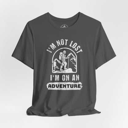 Adventure Awaits Graphic Design T-Shirt