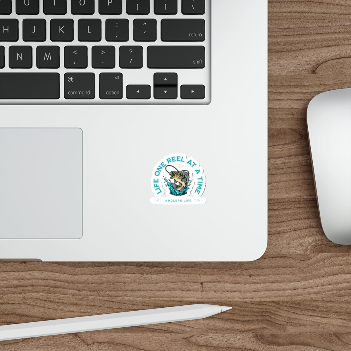 Die-Cut Angler Stickers