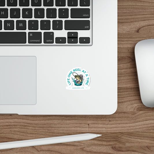 Die-Cut Angler Stickers