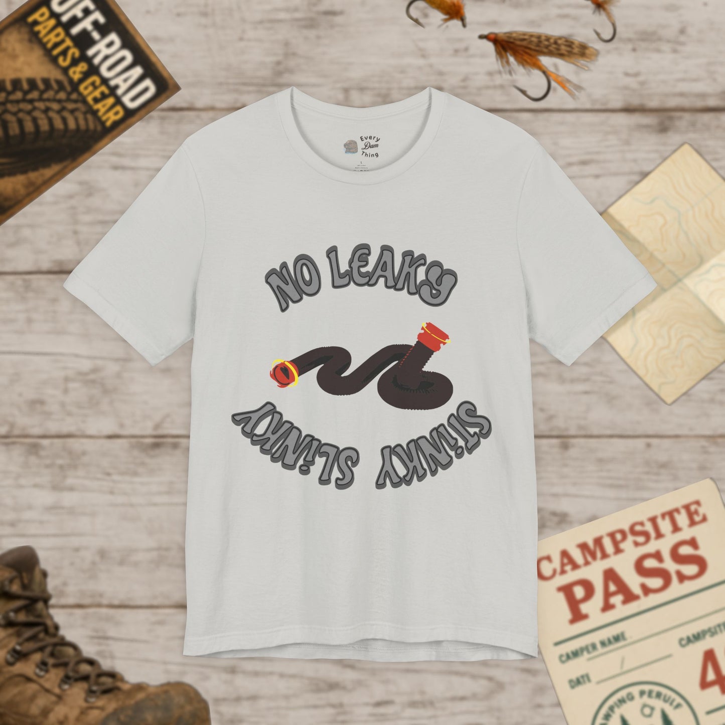 No Leaky Stinky Slinky Short Sleeve Tee