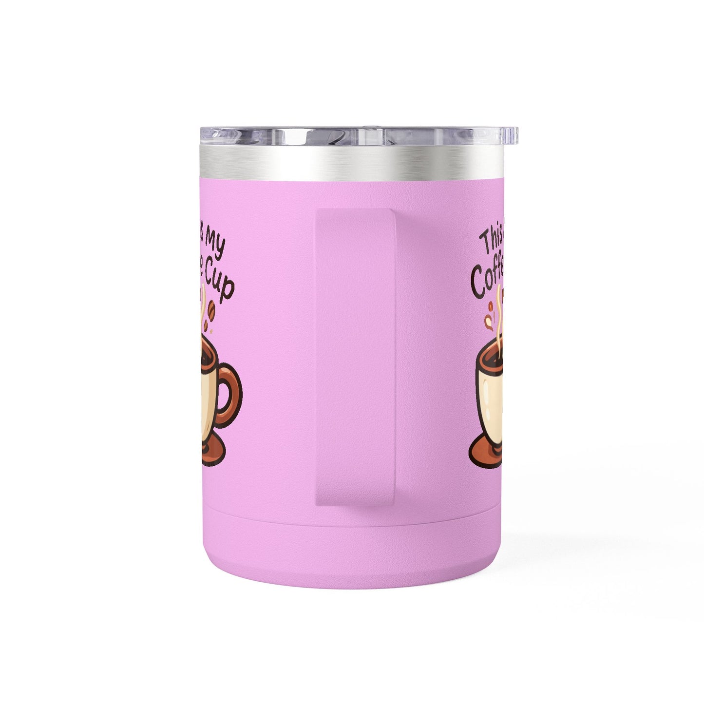 Coffee Mug Tumbler Cute Cup Insulated Travel Mug, 15oz