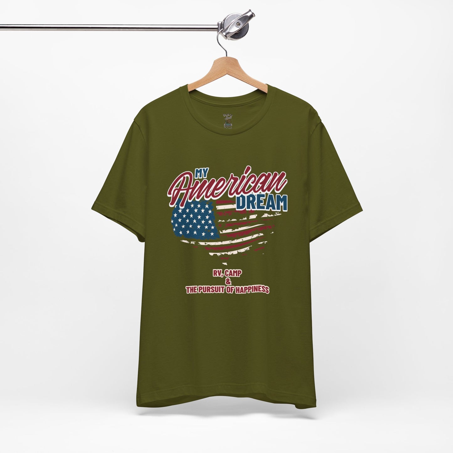 RV Life Unisex Tee - My American Dream Bella+Canvas 3001