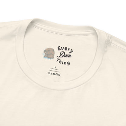 Nature Hedgehog Adventure Tee Unisex Jersey Short Sleeve Shirt Front & Back Print Bella Canvas 3001