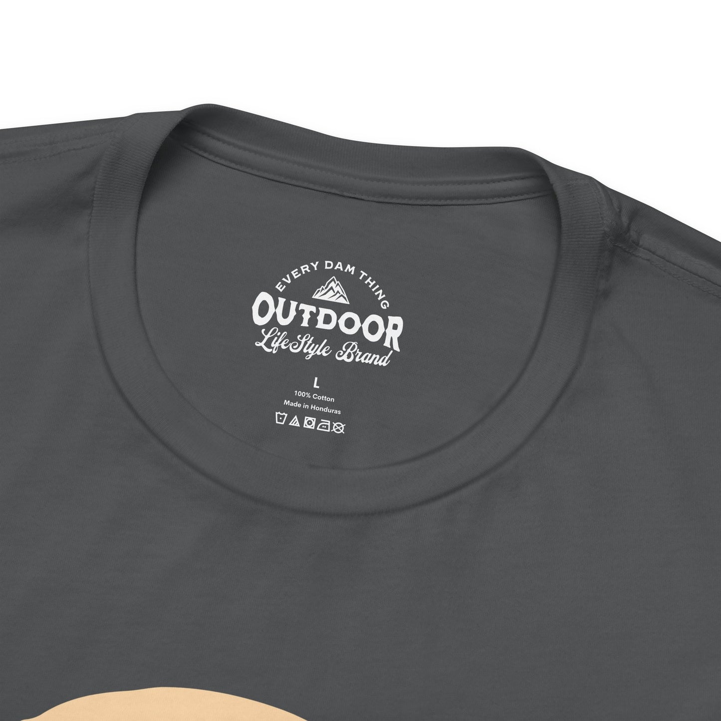 Live Wild Go Hiking Bear Graphic T-Shirt