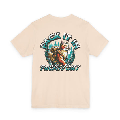 Cat Pack It In' Graphic T-Shirt