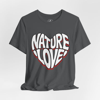 Nature Love Unisex Tee Heart T-Shirt
