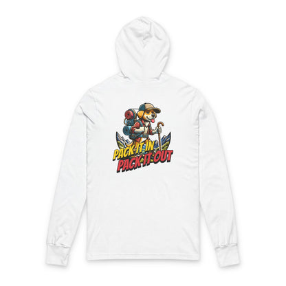 Pack It In Dog Front/Back Print Unisex Hoodie