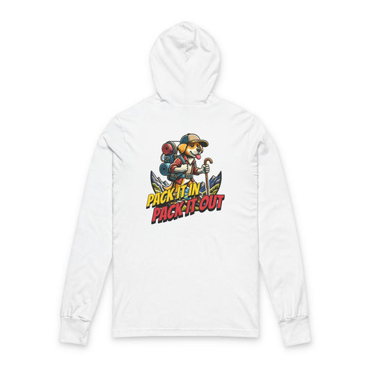 Pack It In Dog Front/Back Print Unisex Hoodie
