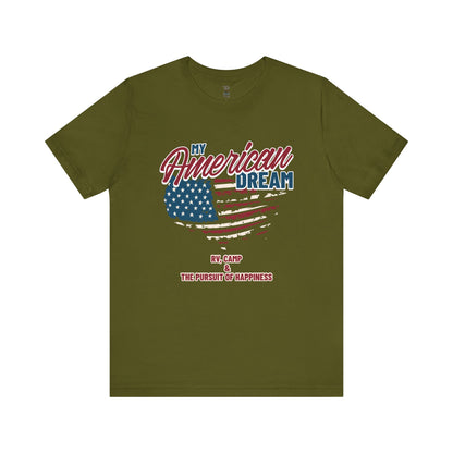 RV Life Unisex Tee - My American Dream Bella+Canvas 3001