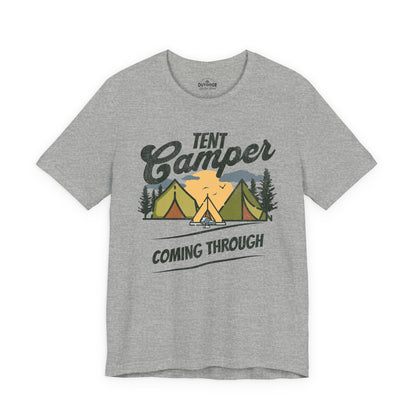 Tent Camper Coming Through T-Shirt