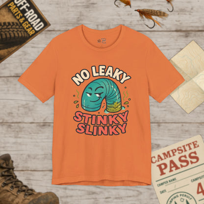 Stinky Slinky T-Shirt  Funny Retro Slinky Graphic Tee