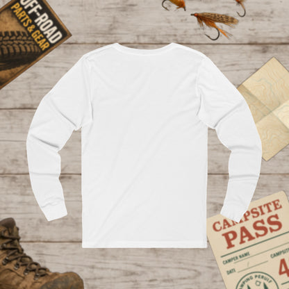 Camping Wifey Long Sleeve Tee Bella Canvas 3501