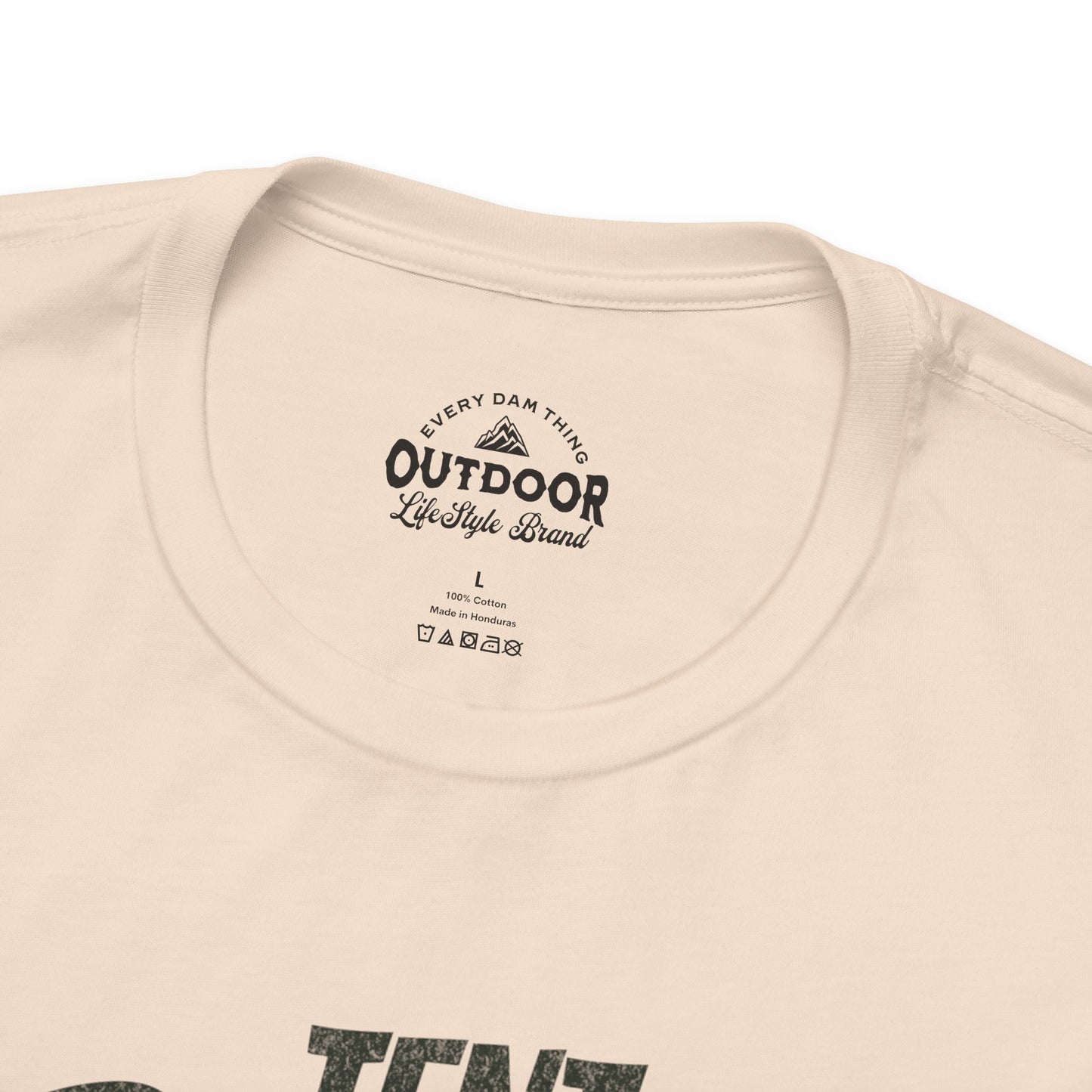 Tent Camper Coming Through T-Shirt
