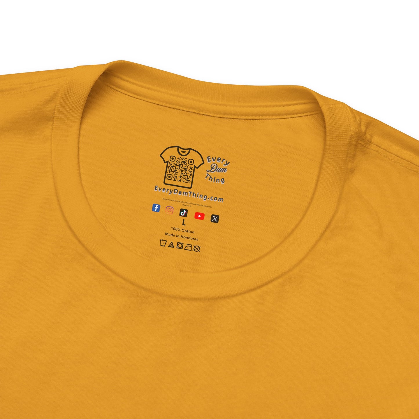 Hiking Tee  "Live Wild Go Hiking" Bear Graphic Outdoor Shirt