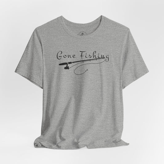 Gone Fishing Graphic T-Shirt
