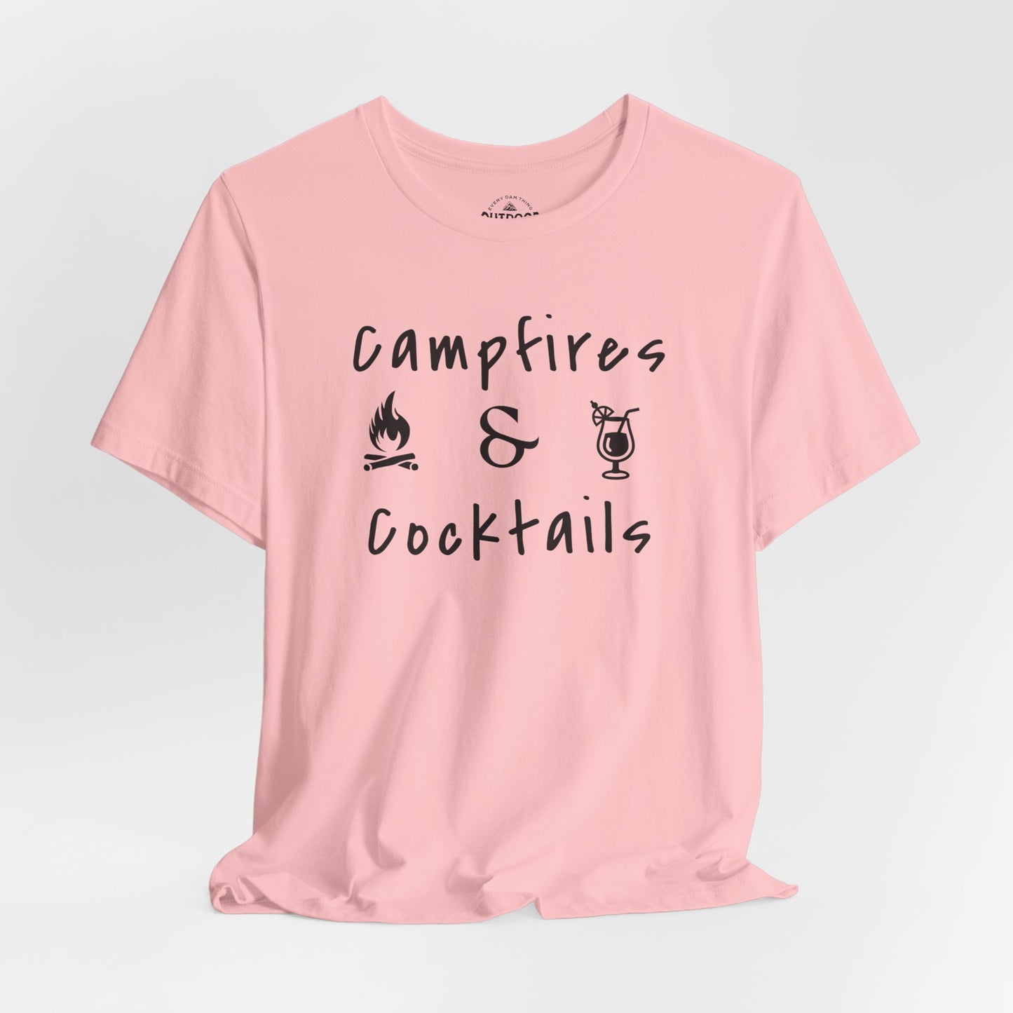 Campfires & Cocktails Graphic T-Shirt