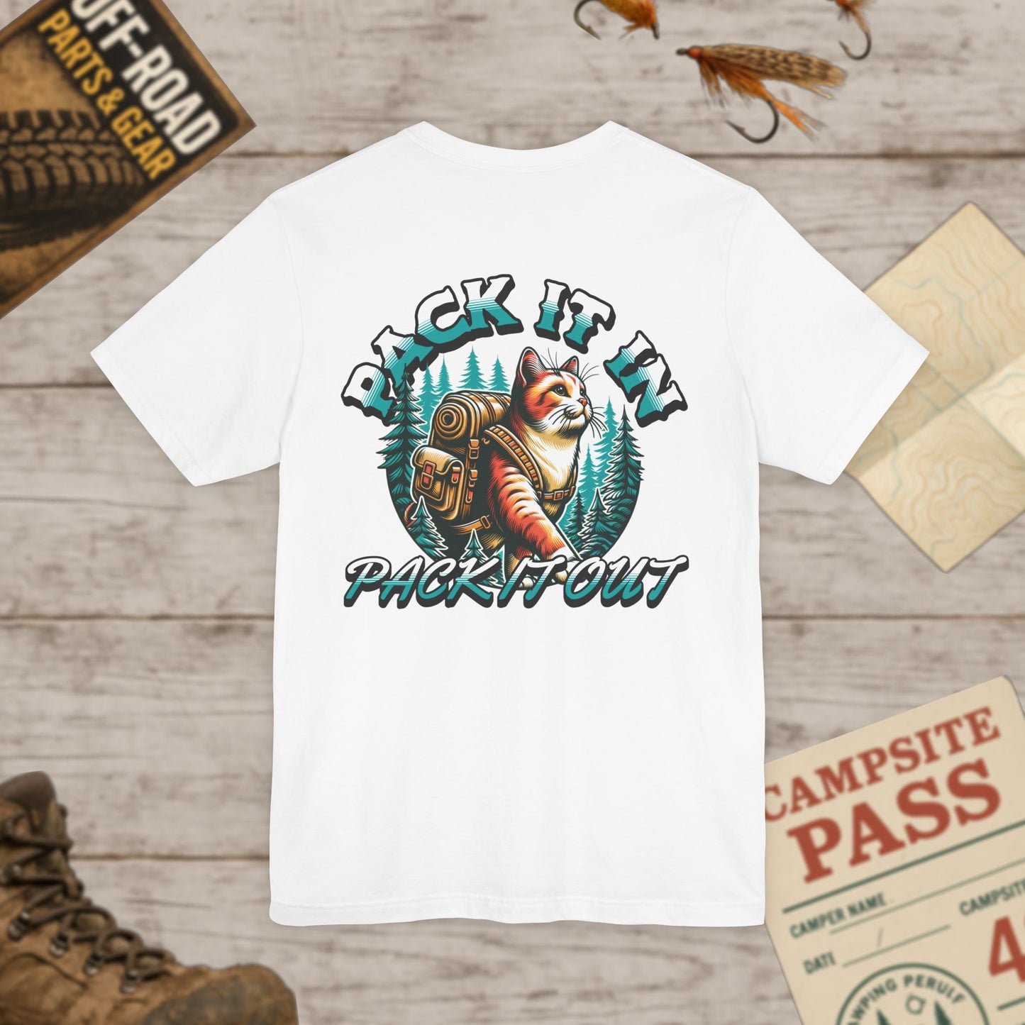 Pack It In' Graphic Unisex Tee Bella Canvas 3001