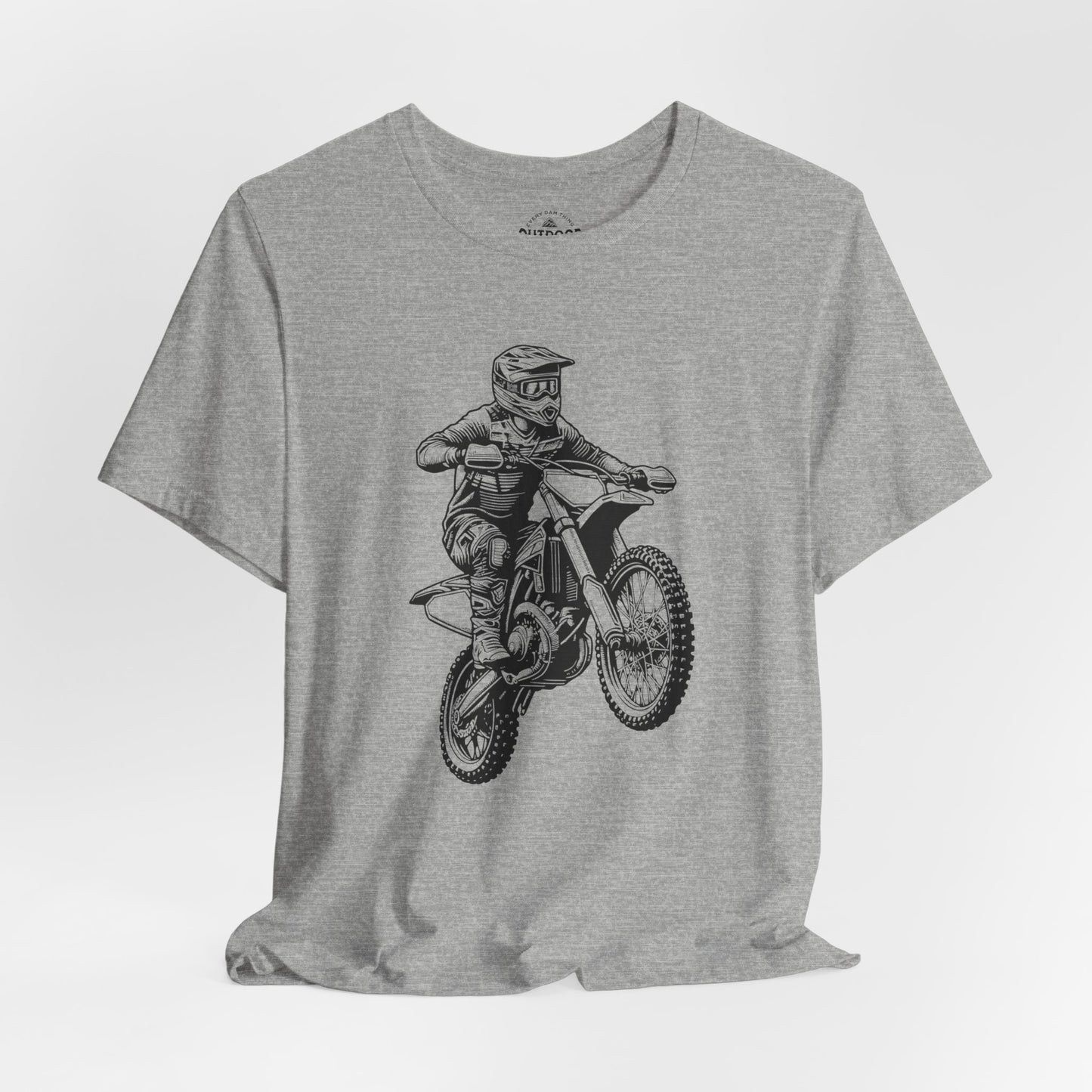 Motocross Dirt Bike Rider Graphic T-Shirt