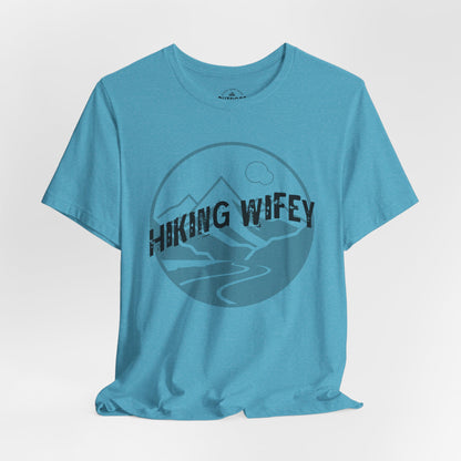 Hiking Wifey Graphic T-Shirt