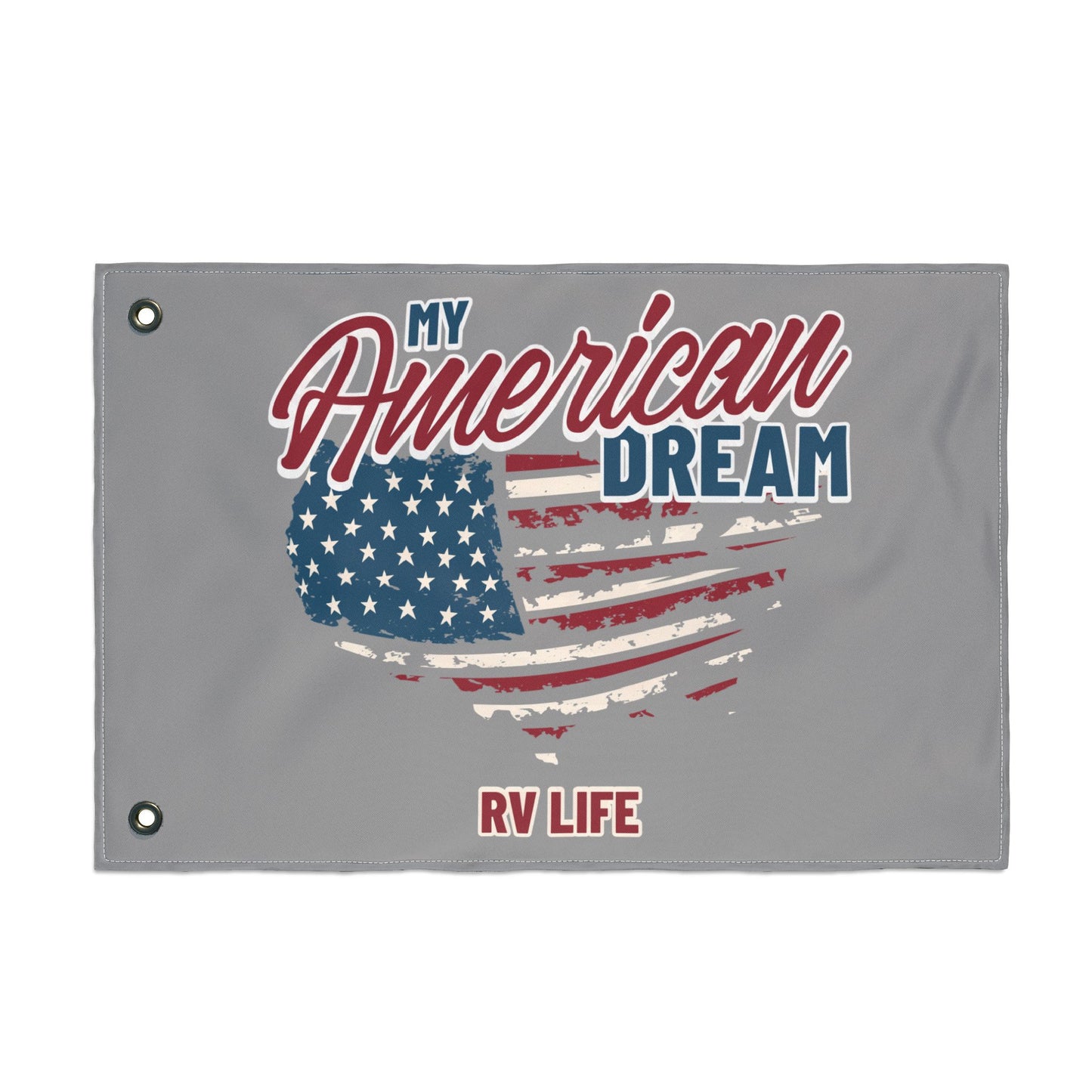 American Dream RV Life Double Sided Flag