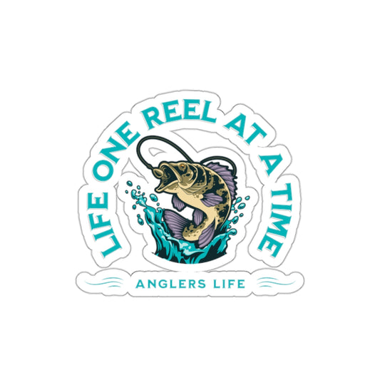 Die-Cut Angler Stickers