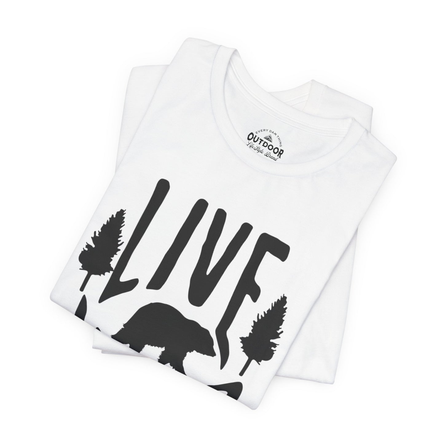 Live Wild Graphic T-Shirt