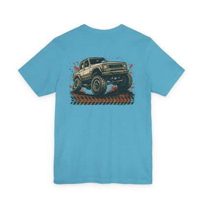 Off-Road Truck Graphic T-Shirt Front/Back Print