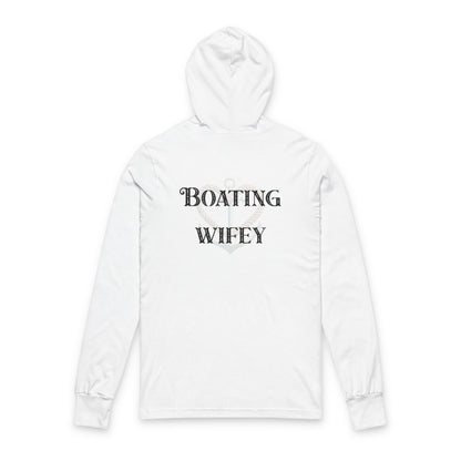 Boating Wifey Front/Back Print Unisex Hoodie