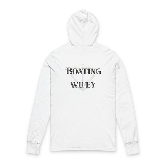 Boating Wifey Front/Back Print Unisex Hoodie
