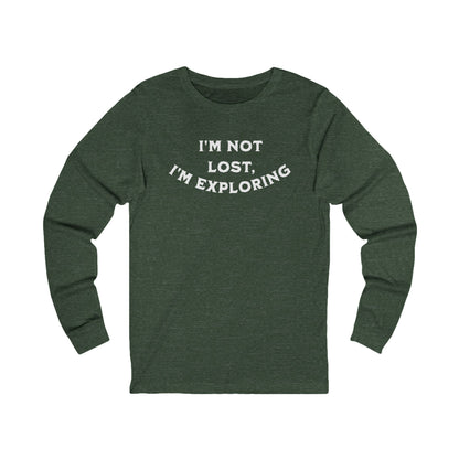 Exploring Adventure Long Sleeve Tee Unisex