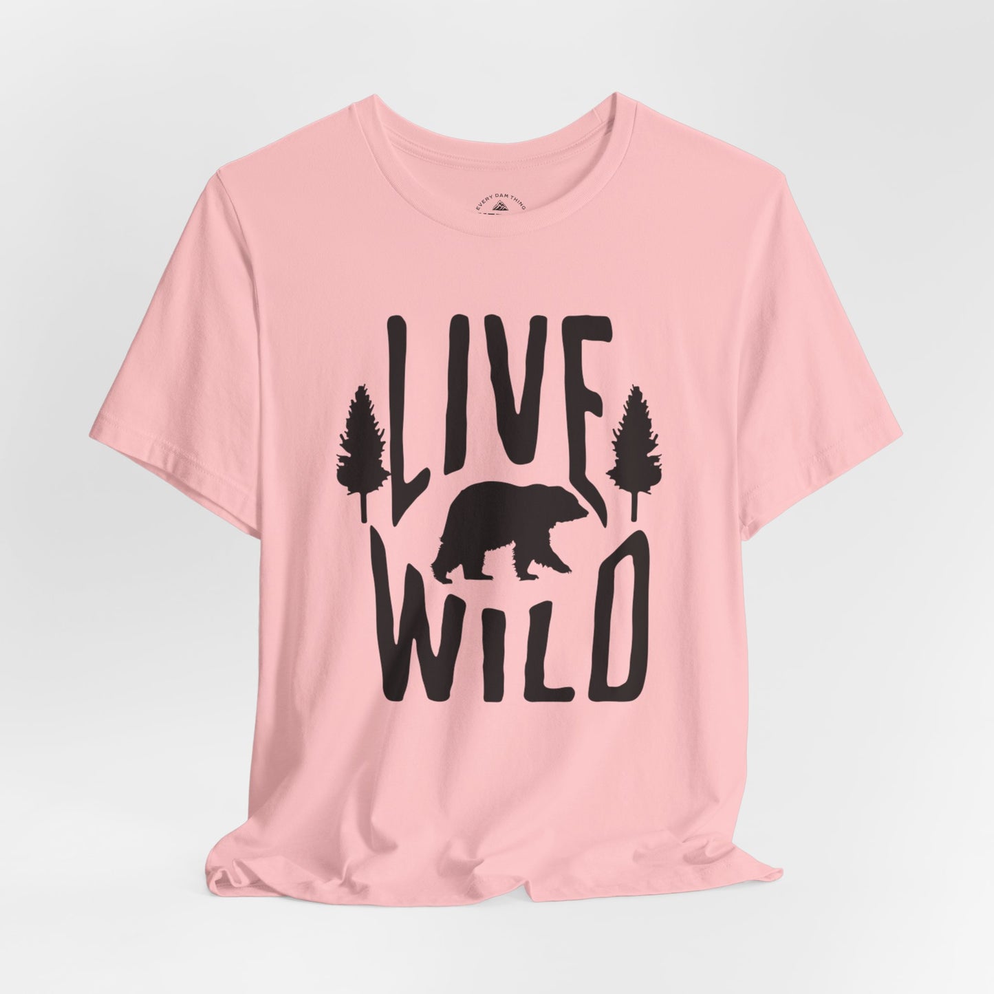 Live Wild Graphic T-Shirt