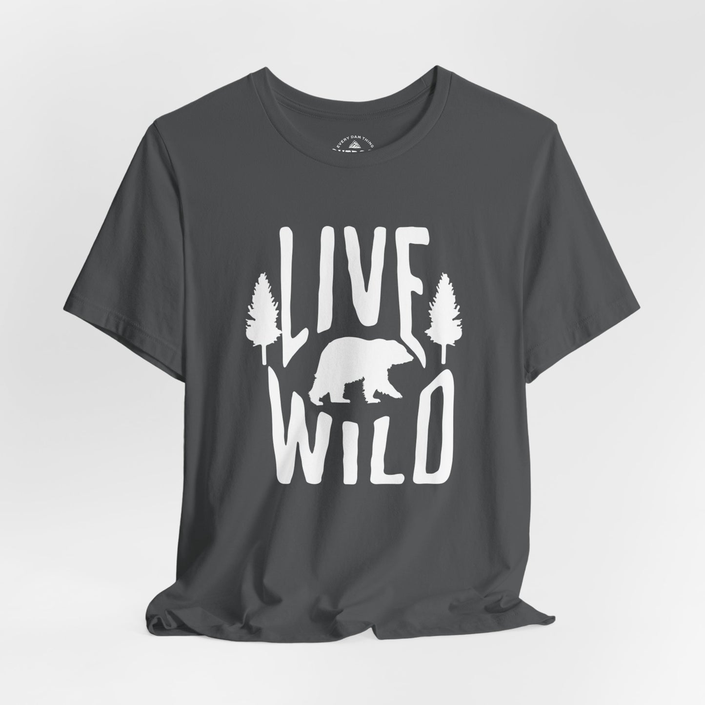 Live Wild Graphic T-Shirt