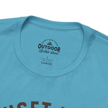 Sunset Hikes Bear T-Shirt Graphic