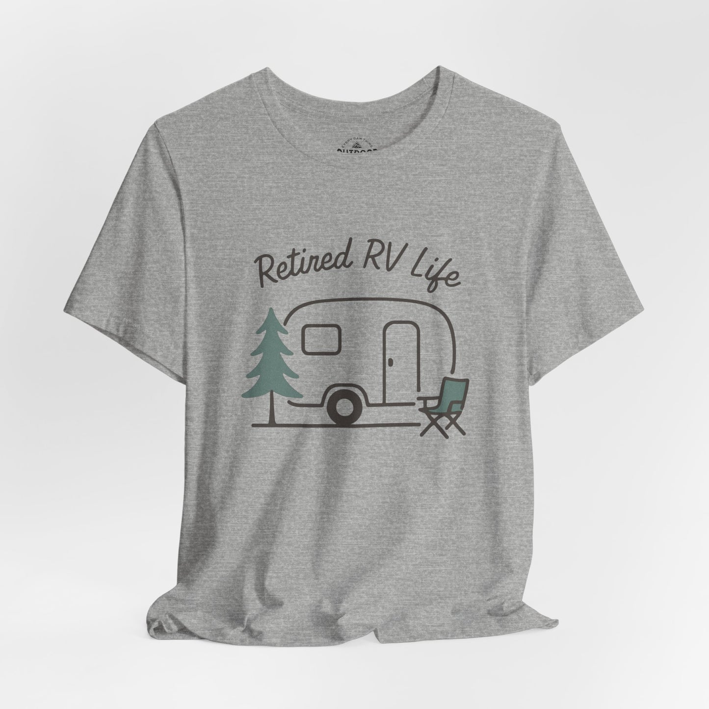 Retired RV Life Graphic T-Shirt
