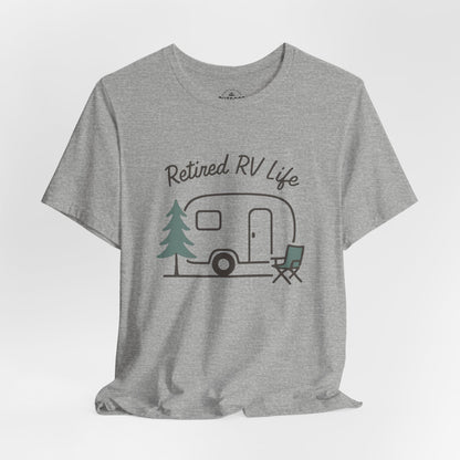 Retired RV Life Graphic T-Shirt