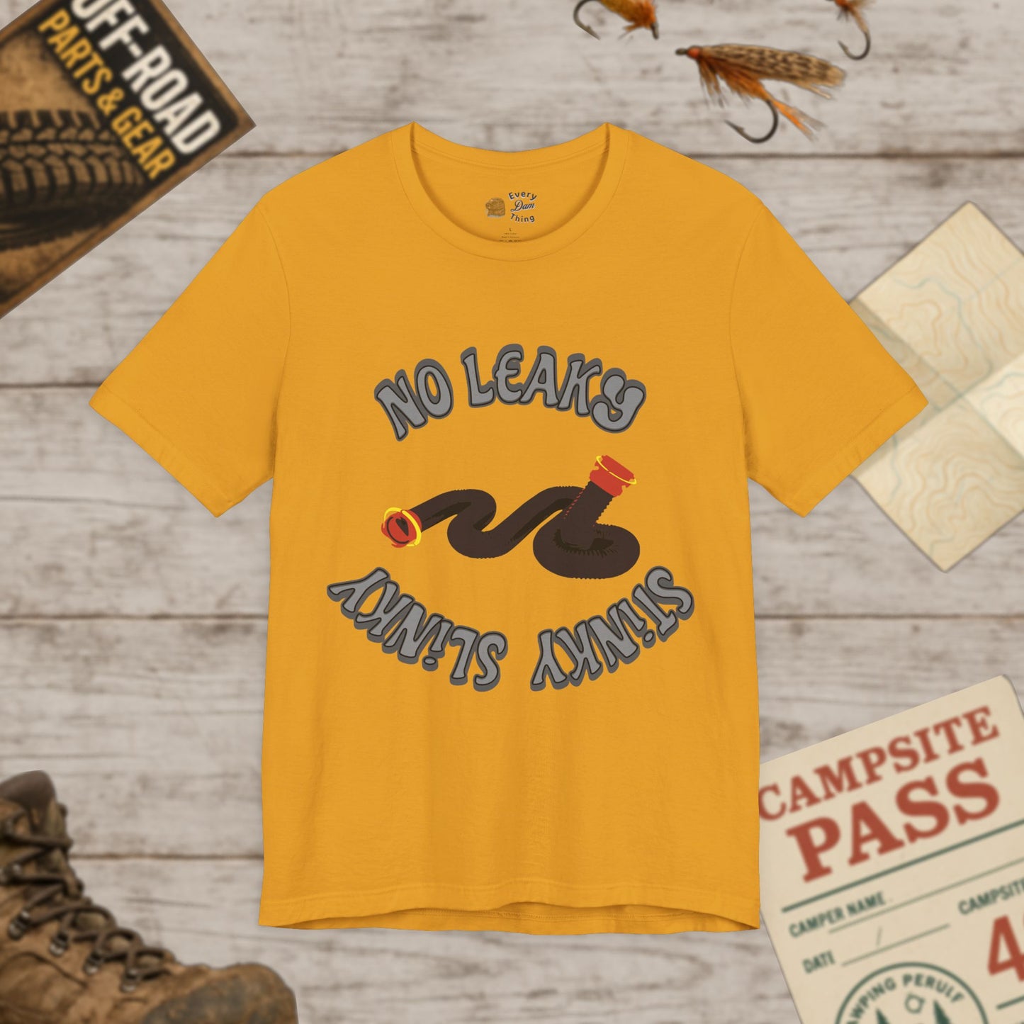 No Leaky Stinky Slinky Short Sleeve Tee